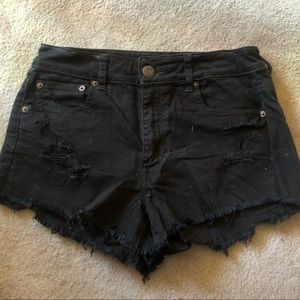 American Eagle HIGH-WAISTED FESTIVAL DENIM SHORT